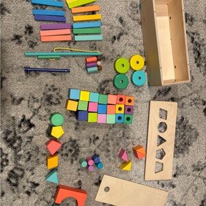 Lovevery Wooden Block Set for Kids